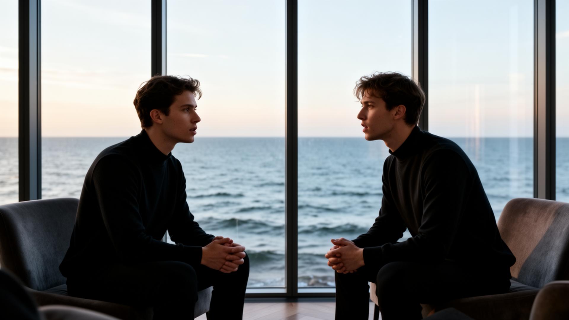 Conversations face à la mer